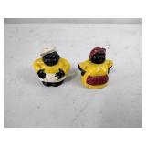 Americana salt and pepper shakers man and woman