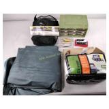 Air mattress, pump, personal hand warmer, wrist