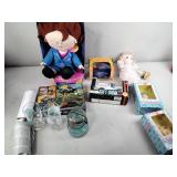 Toys in box, lego, Rosie, Volkswagen,