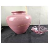 Basket - unmarked, large vase