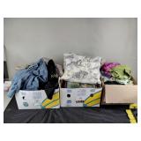 Owl motif pillows Vintage clothing Alfred dunner