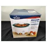 Rival crockpot, 3 quart, new in box