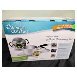 Weight Watchers stainless steel three-piece