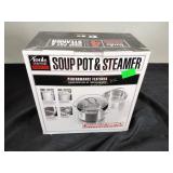 Tools of the trade stainless steel soup pot and