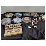 Hallmark ornaments, Collector plates, Christmas