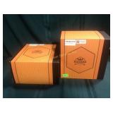 Kanars set of 4 whiskey glasses, (2) boxes