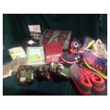 Kids apron, mixer cover, coasters,  foot