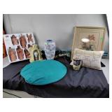 Terra-cotta nativity set with Joseph missing an