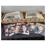 Kennedy ephemera including time, people,