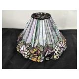 Tiffany style, stained glass look lamp shade