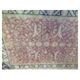 Area rug, rough condition