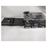 Turntable and DVD player, TOSHIBA ad-1800,