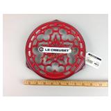 Le Creuset Enameled Cast Iron Trivet New