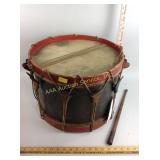19th Century Drum & Drumstick
