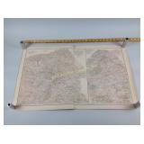 Julius Bien Litho Map Plate LX Civil War