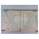Julius Bien Litho Map Plate LXXV Civil War