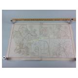 Julius Bien Litho Map Plate LXXIII Civil War