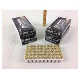 Blazer 9 mm Brass FMJ 124 Grain 50 rnds/box 4 boxe