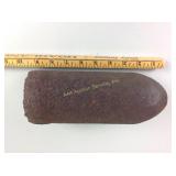 Trench Art, Military projectile, 9in tall