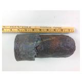 Trench Art, Military projectile, 8in tall