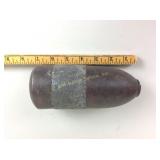 Trench Art, Military projectile, 7in tall