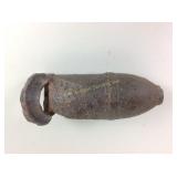 Trench Art, Military projectile, 7in tall