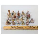 21 Wade Porcelain Nursery Rhyme Figurines