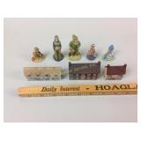 8 Wade Figurines Including Robin Hood & Maid Maria