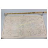 Julius Bien Litho Map Plate LXI Civil War