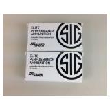 Sig Sauer, 9mm brass JHP 115 grain, 50 rnds/box 2