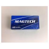 MagTech 9 mm brass fmj 147 grain, 50 rnds/box 1 bo