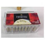 Federal 22wmr, brass, TNT 30 grain, 50 rnds/pack,