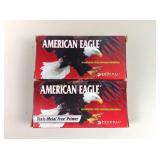 American Eagle 9mm Brass TMJ 147 grain, 50 rnds/bo