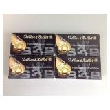Sellier & Bellot 9mm Brass RN 124 Grain 50 rnds/ b