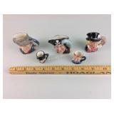 5 Small Royal Doulton Mugs