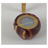 Signed Marquetry Wood Kaleidoscope