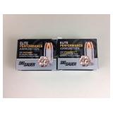 Sig Sauer 9mm Brass JHP 124 Grain 50 rnds/box 2 bo