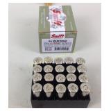 Swift 44 mag Brass JHP 300 gr 20 rnds/box 2 boxes