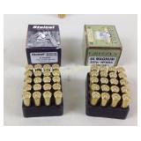 Steinel 44 mag, brass swc, 240 gr, 50 rnds/box 1 b