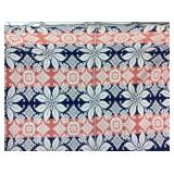 Salem, Ohio Jacquard Coverlet