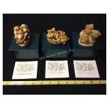 Harmony Kingdom figurines (x3)