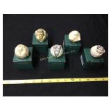 Harmony Kingdom Roly Poly Monster figurines (x5)