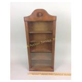 Wood Display Cabinet with Glass Door