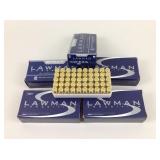 Lawman 45ACP Brass TMJ FN 185 Gr 50rnds/box 5 boxe