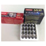 Norma 9mm brass MHP 108 gr and FMJ 115 grain