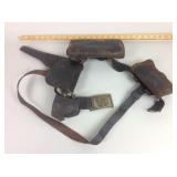 Civil War US Cavalry Belt Rig w/ Plate Cartridge