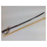 Ames US Dragoon Saber Sword dated 1837