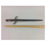 Sword, marked Eisenhauer, Damasgstane, metal handl