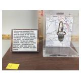 Civil War Bullet Mounted as Pendant