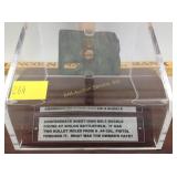 Confederate Sheet Iron Belt Buckle